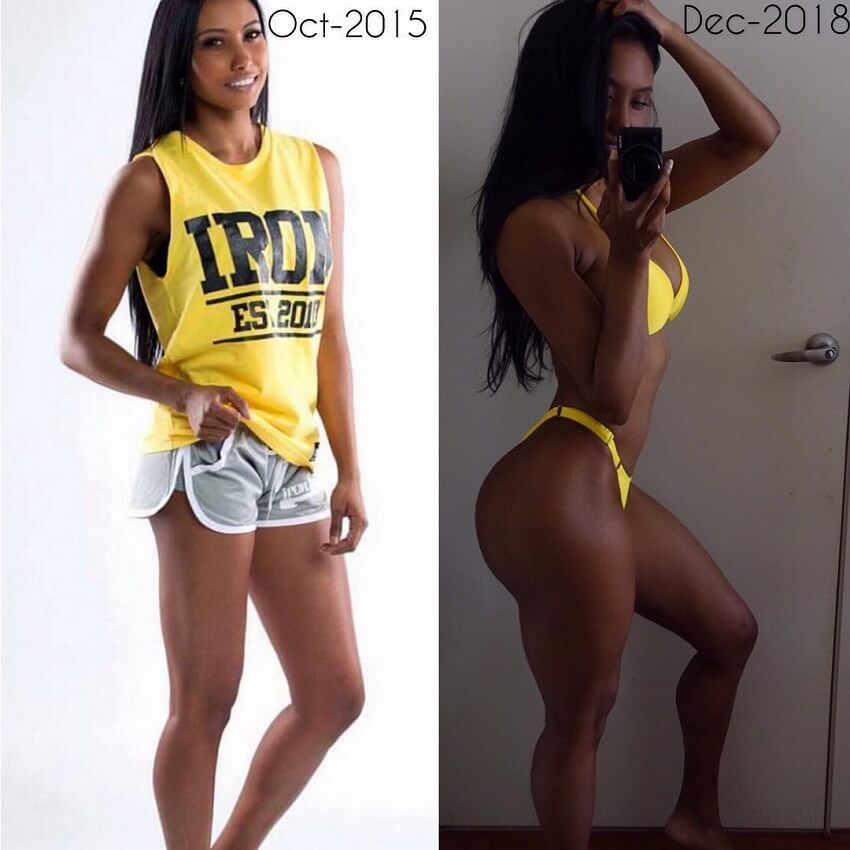 Melissa Carver before-after fitness transformation