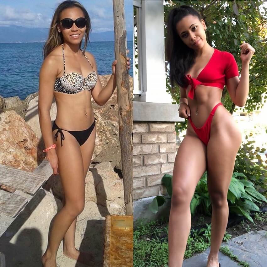 Kali Natesa body transformation, before and after fitness