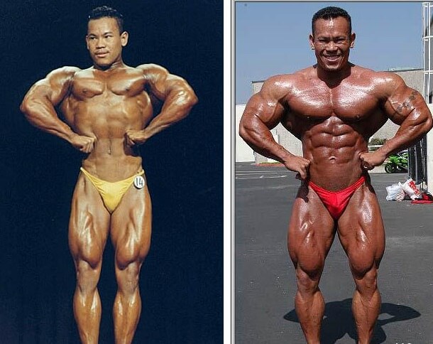 Kris Dim bodybuilding transformation before-after