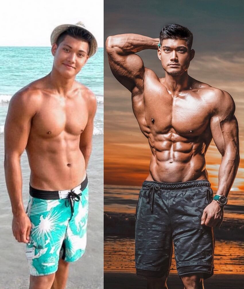 Nicolas Iong's fitness transformation