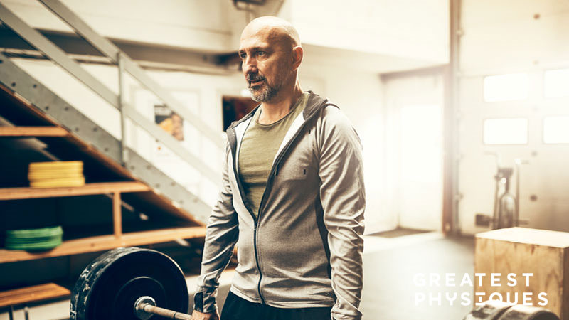 Man over 50 showing signs of high testosterone