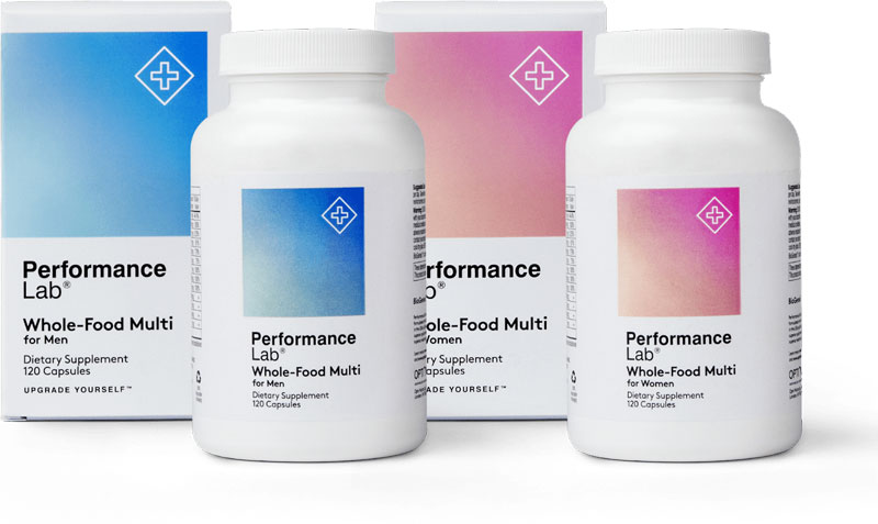 Bottle of Performance Lab Men's Multivitamin