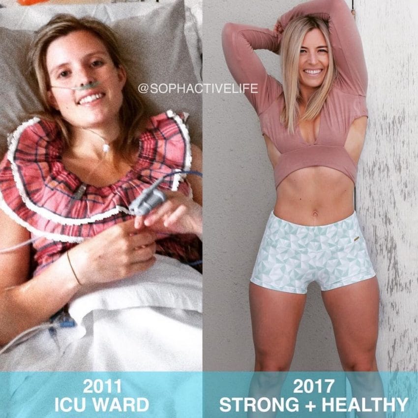 Soph Allen incredible health and fitness transformation