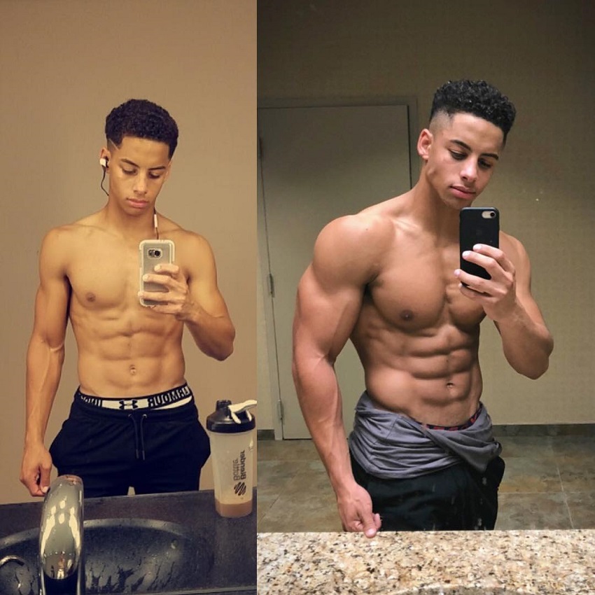 Michael Smith body transformation before and after