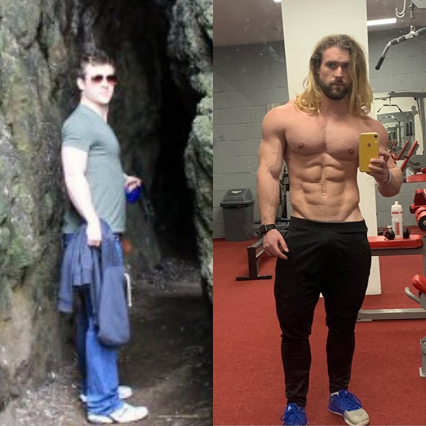 Ben Mudge transformation before-after